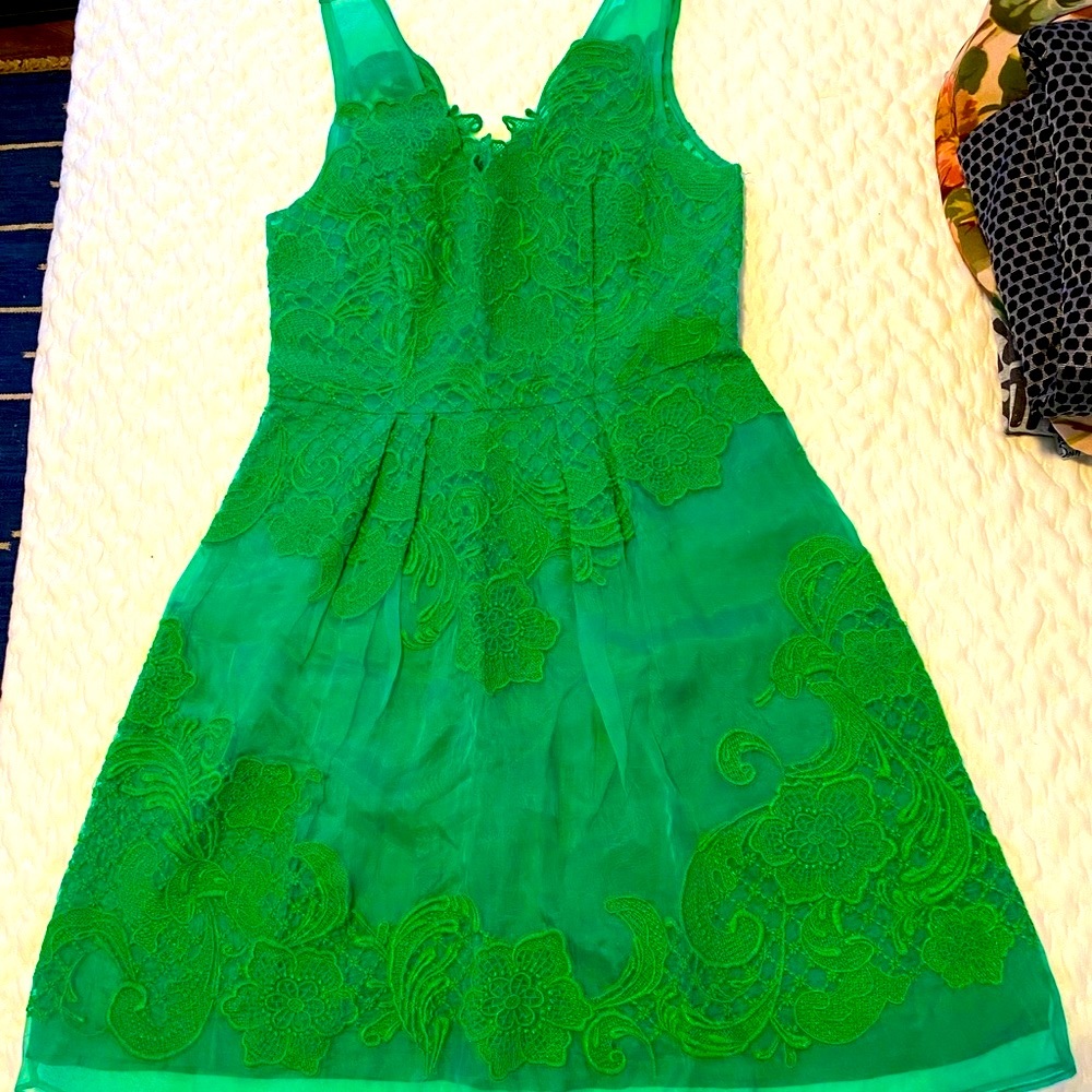 Anthropologie Lacey Spring Dress